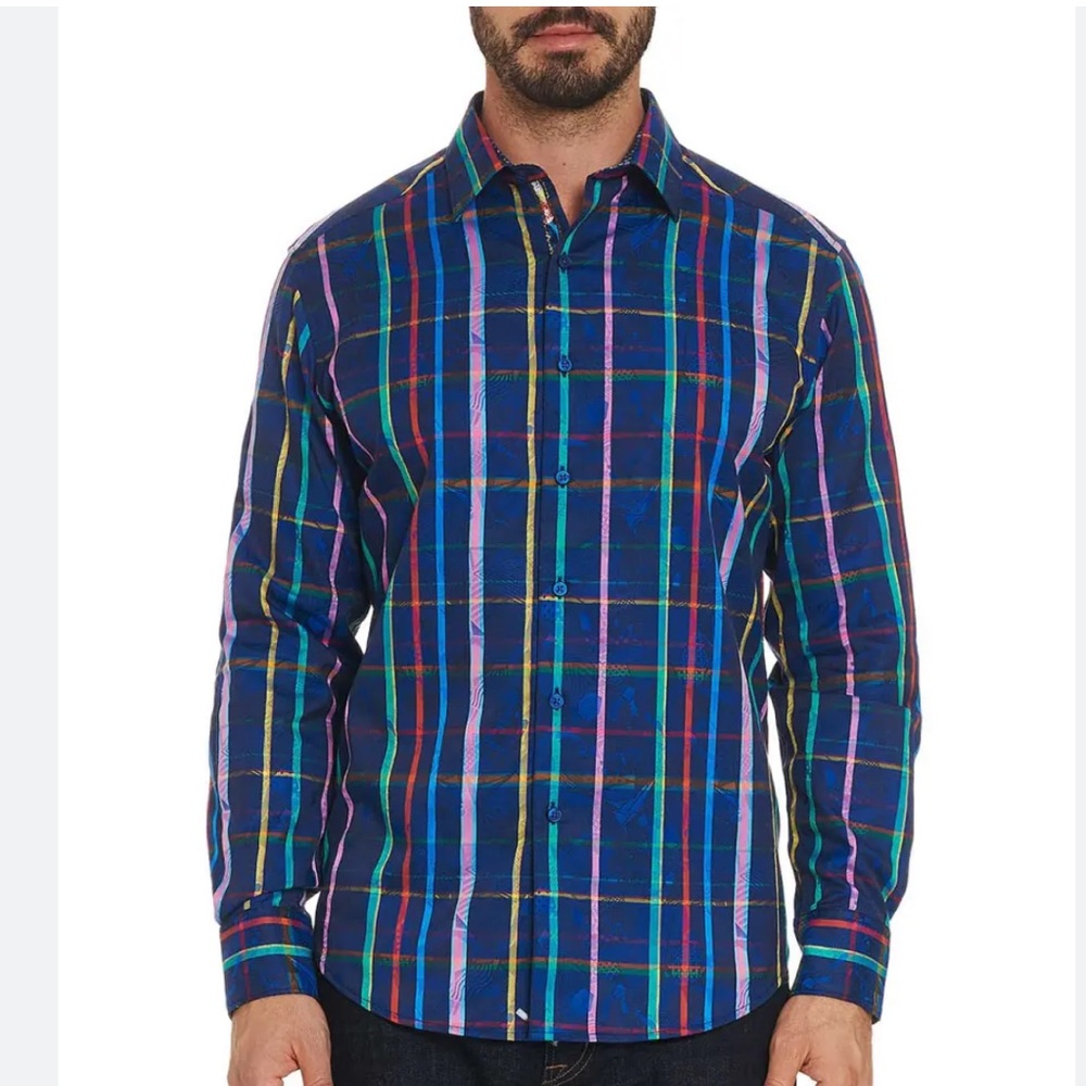 Robert Graham
Men's Augustine Graphic Sport Shirt